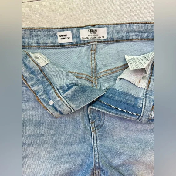 High waisted skinny jeans, S - Picture 8 of 15